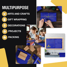Load image into Gallery viewer, 17.75 In. x 110 Ft. Dark Blue Kraft Paper Roll | 2 Pack