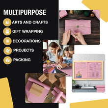 Load image into Gallery viewer, 17.75 In. x 110 Ft. Pink Kraft Paper Roll | 2 Pack