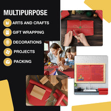 Load image into Gallery viewer, 17.75 In. x 110 Ft. Red Kraft Paper Roll | 2 Pack