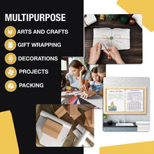 Load image into Gallery viewer, 17.75 In. x 110 Ft. White Kraft Paper Roll | 2 Pack