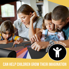 Load image into Gallery viewer, 17.75 In. x 110 Ft. Black Kraft Paper Roll | 2 Pack