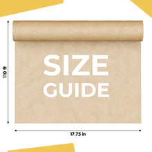 Load image into Gallery viewer, 2 Pack of - Natural Kraft Paper Roll 17.75 in. x 110 ft.
