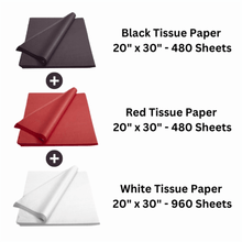 Load image into Gallery viewer, Black Red and White 20" x 30" - Product Bundle - Giftique Wholesale