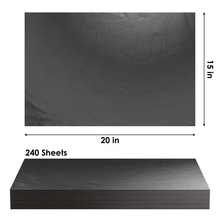 Load image into Gallery viewer, Black Tissue Paper - 15x20 - 240 Sheets - Giftique Wholesale