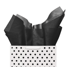 Load image into Gallery viewer, Black Tissue Paper - 15x20 - 240 Sheets - Giftique Wholesale