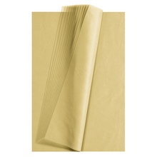 Load image into Gallery viewer, Gold Tissue Paper - 15x20 - 240 Sheets - Giftique Wholesale