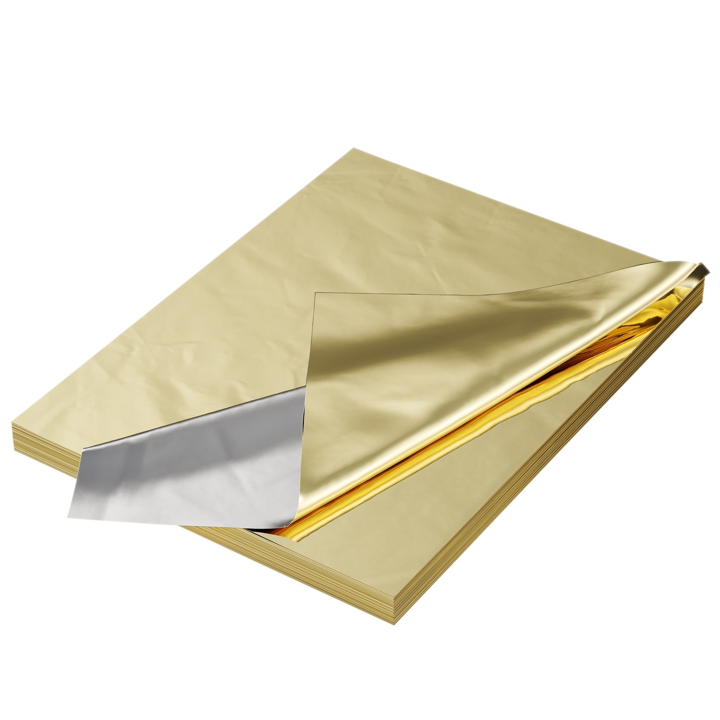 Metallic Gold Wrapping Sheets For Gift Wrapping - 100 CT