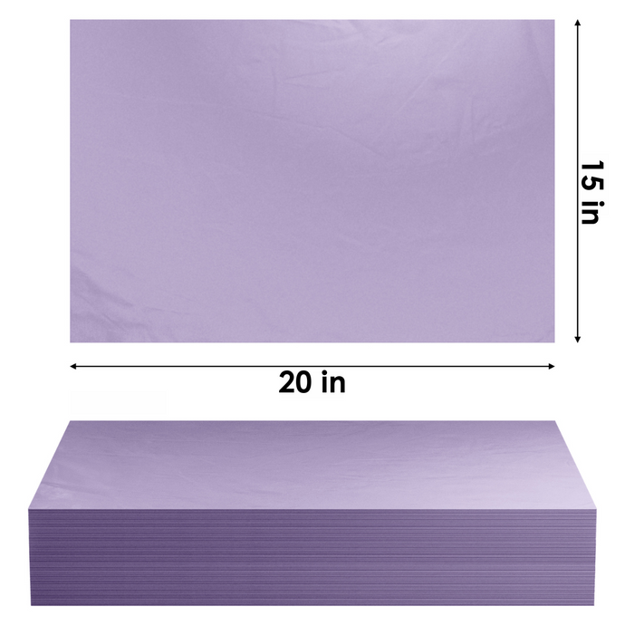 Case of Lavender Tissue Paper - 15x20 - Giftique Wholesale