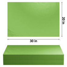 Load image into Gallery viewer, Case of Lime Green Tissue Paper - 20&quot; x 30&quot; - 2400 Sheets - Giftique Wholesale
