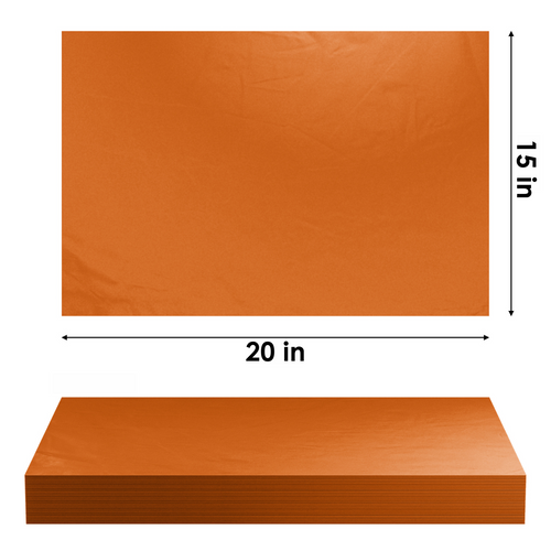 Orange Tissue Paper - 15