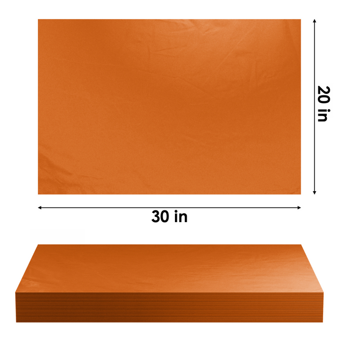 Orange Tissue Paper - 20