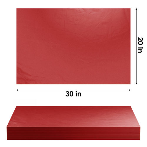 Red Tissue Paper - 20