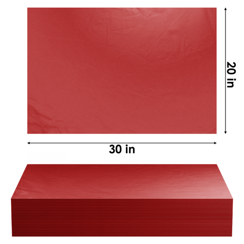 Case of Red Tissue Paper - 20