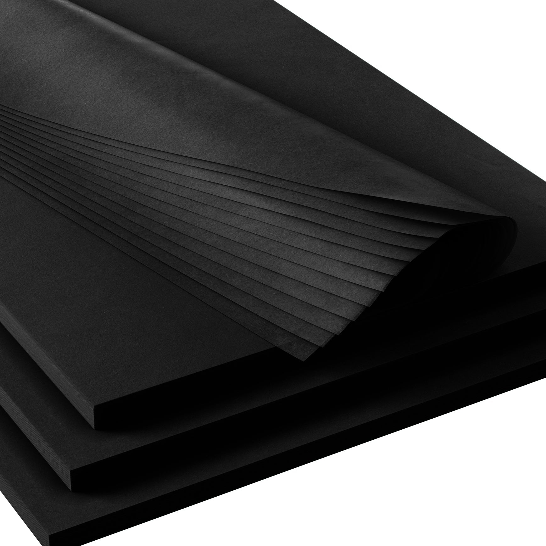 Black Tissue Paper, 15 inchx20 inch, 100 ct