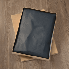 Load image into Gallery viewer, An Online Order Wrapped in Black Tissue Paper by a Clothing Shop for a Nice Unpacking Experience | Giftique Wholesale
