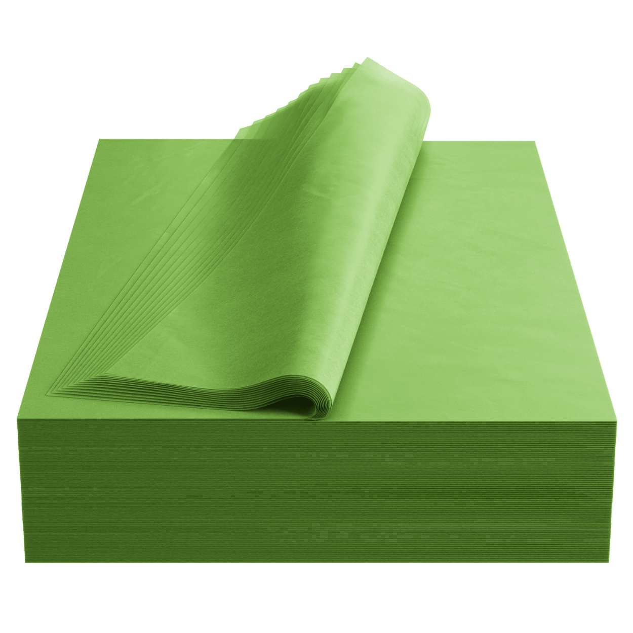 Dark Green Tissue Paper Sheets, 15x20 inch