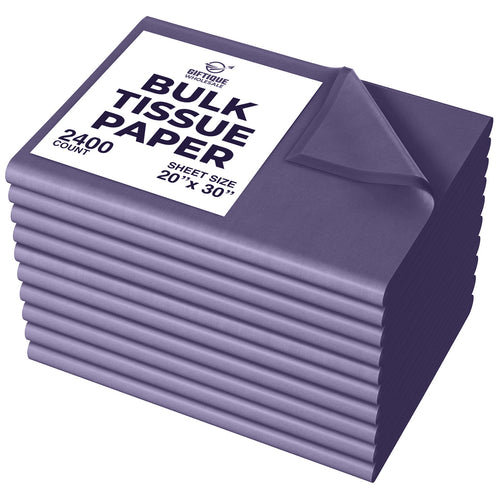 Case of Purple Tissue Paper - 20x30 - Giftique Wholesale