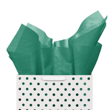 Load image into Gallery viewer, Dark Green Tissue Paper - 15x20 - 240 Sheets - Giftique Wholesale

