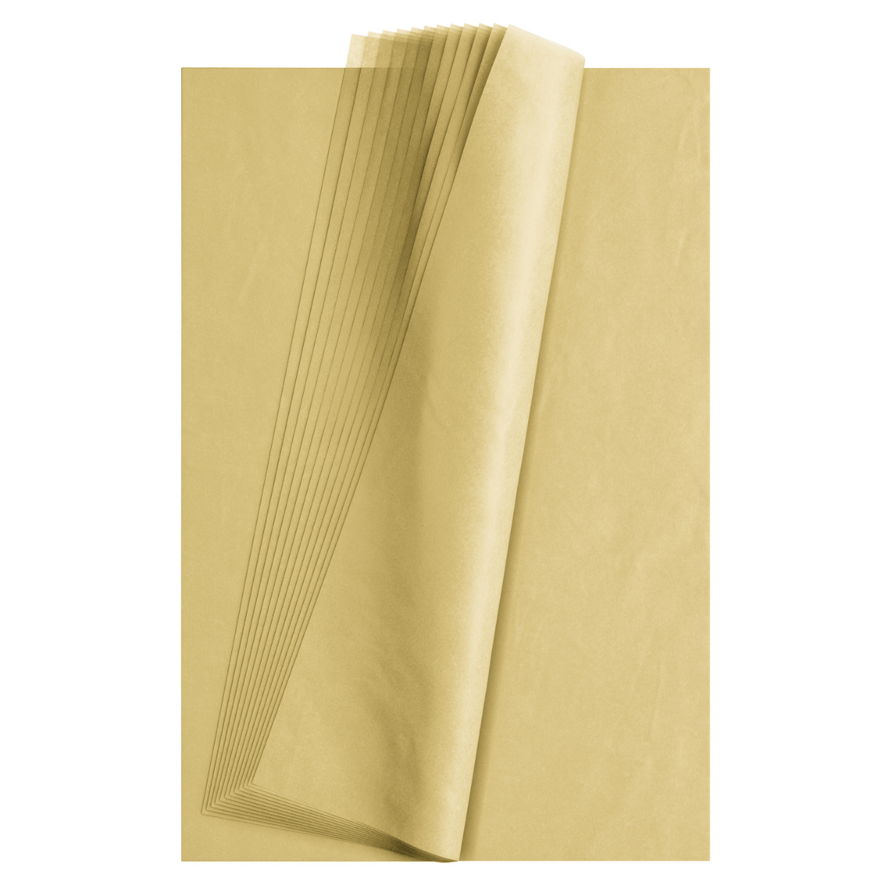 Goldenrod Color Tissue Paper, 15x20, Bulk 480 Sheet Pack