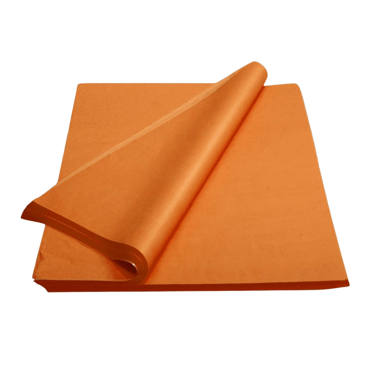 Orange Tissue Paper in Bulk - 15x20 inch - 480 Sheets