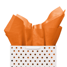 Load image into Gallery viewer, Orange Tissue Paper - 15x20 - 240 Sheets - Giftique Wholesale
