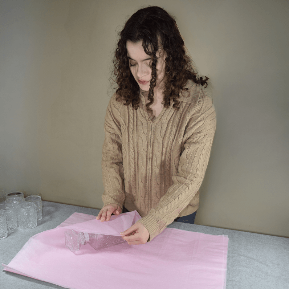 Fuchsia Pink Color Tissue Paper, 20x30, Bulk 480 Sheet Pack