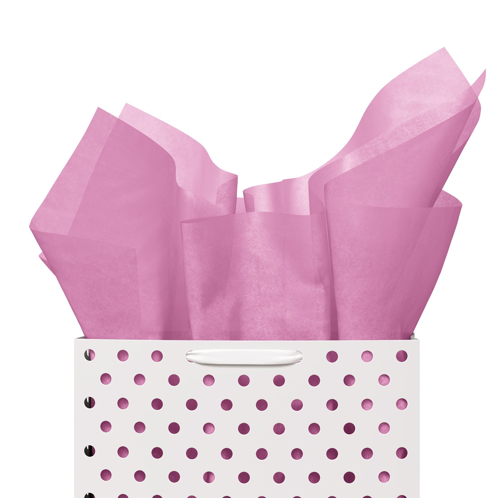 Pink Wrapping Tissue Paper Bulk for Gift Bags, 3 Decorative Colors