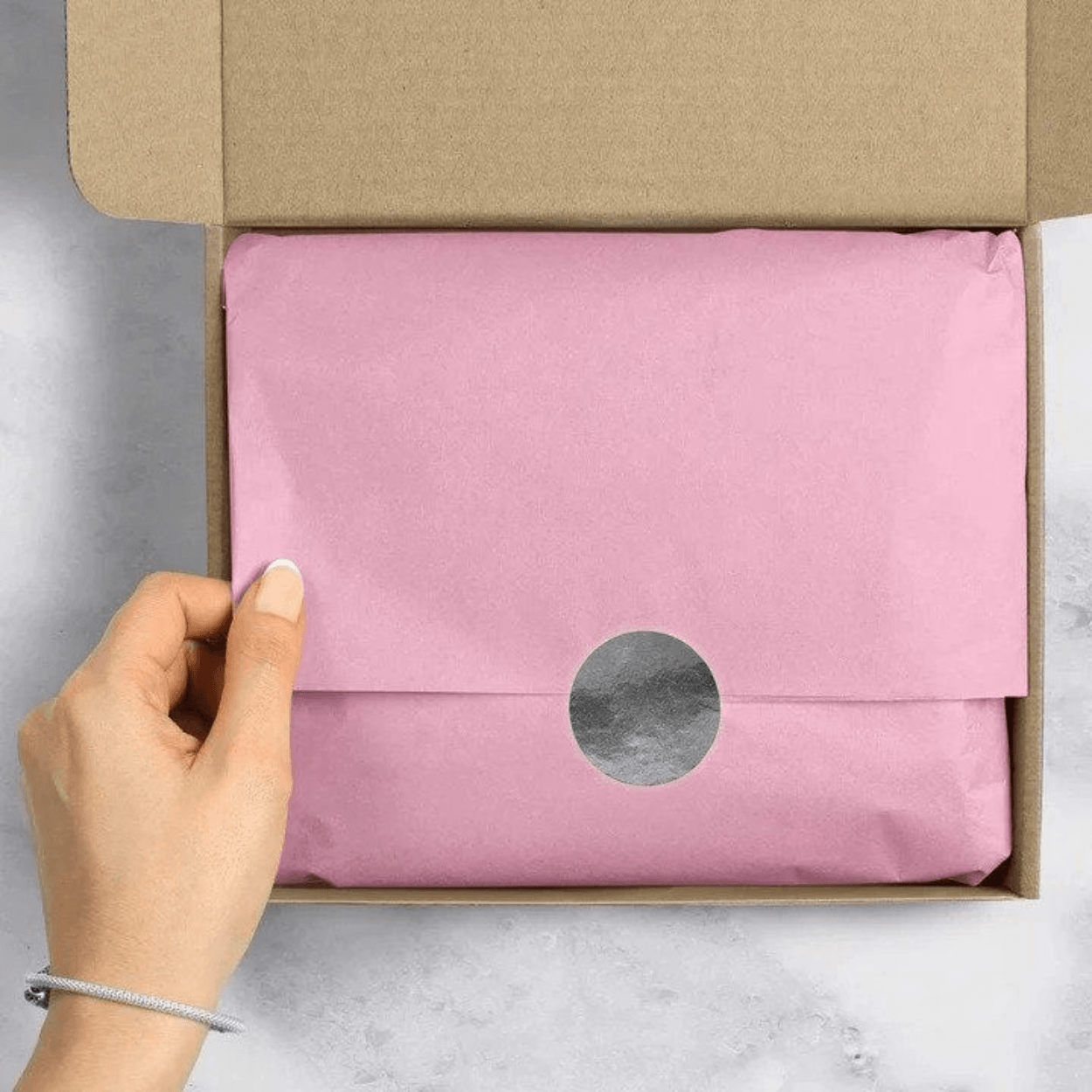 Azalea Pink Solid Tissue 20X30 – Crepe Paper Store