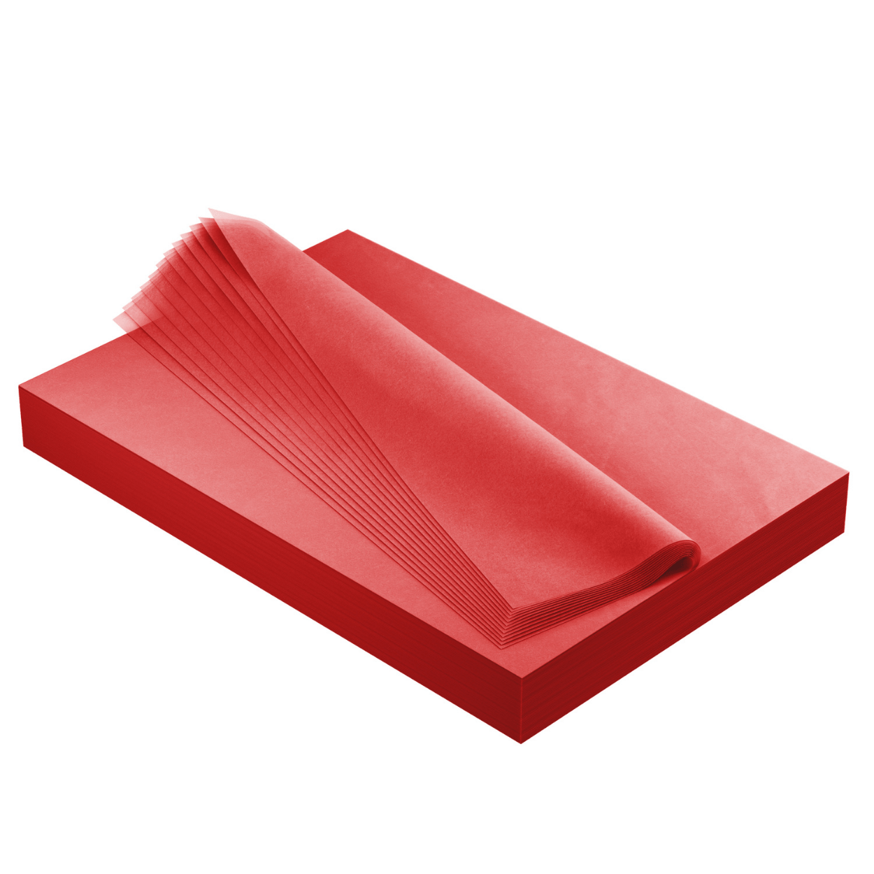 Red Sheetsd Paper Premium Red Tissue Paper | 15x20 Inch | 240 Sheets | Free Shipping