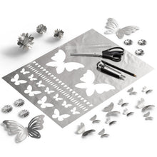 Load image into Gallery viewer, Silver Foil Gift Wrapping Sheets
