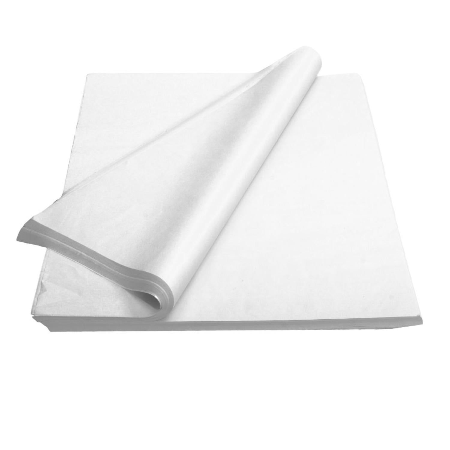 White Glitter Tissue Paper 20 X 30 by Satin Wrap | Quantity: 200