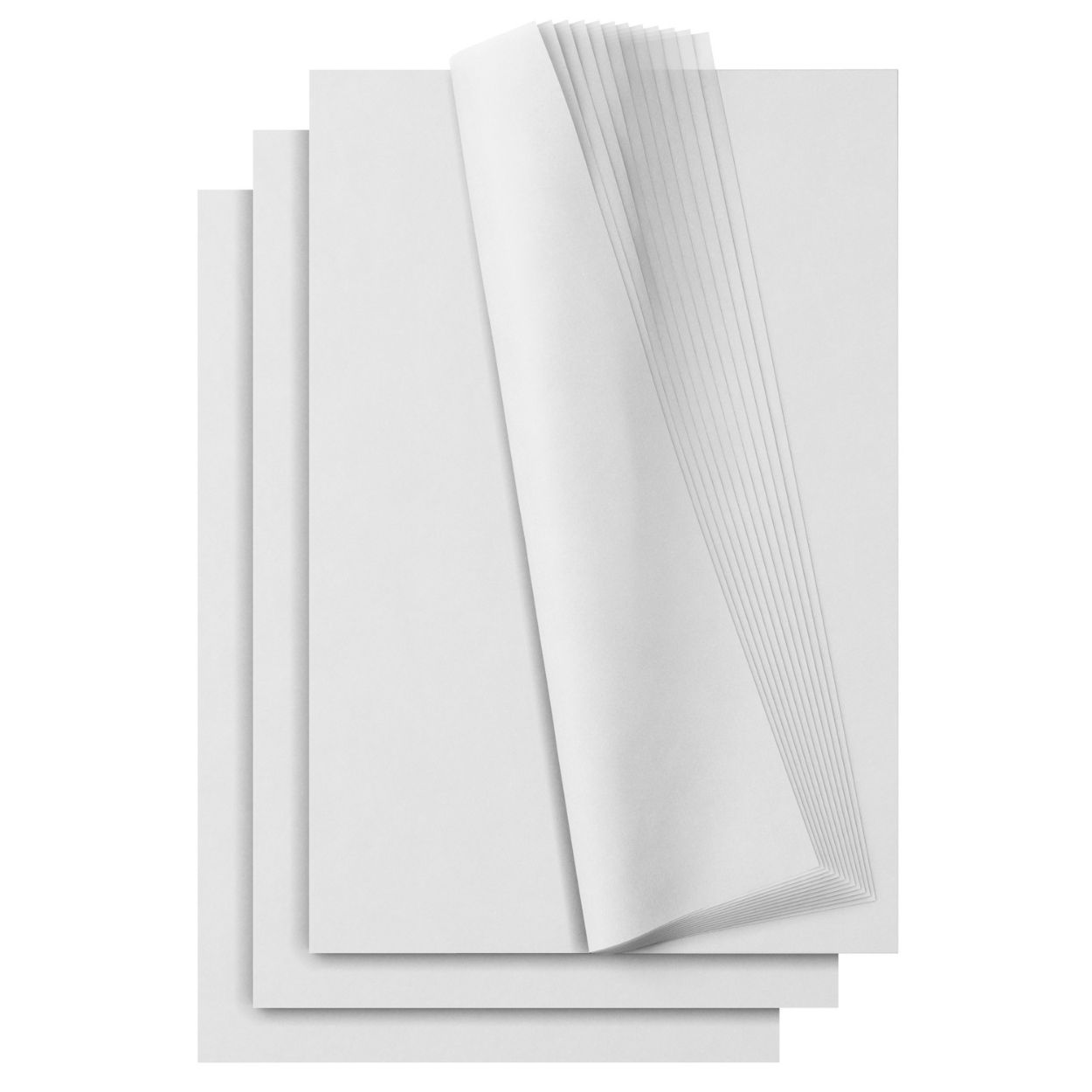 White Diamond Glitter Tissue Paper, 20x30 10 Ct 