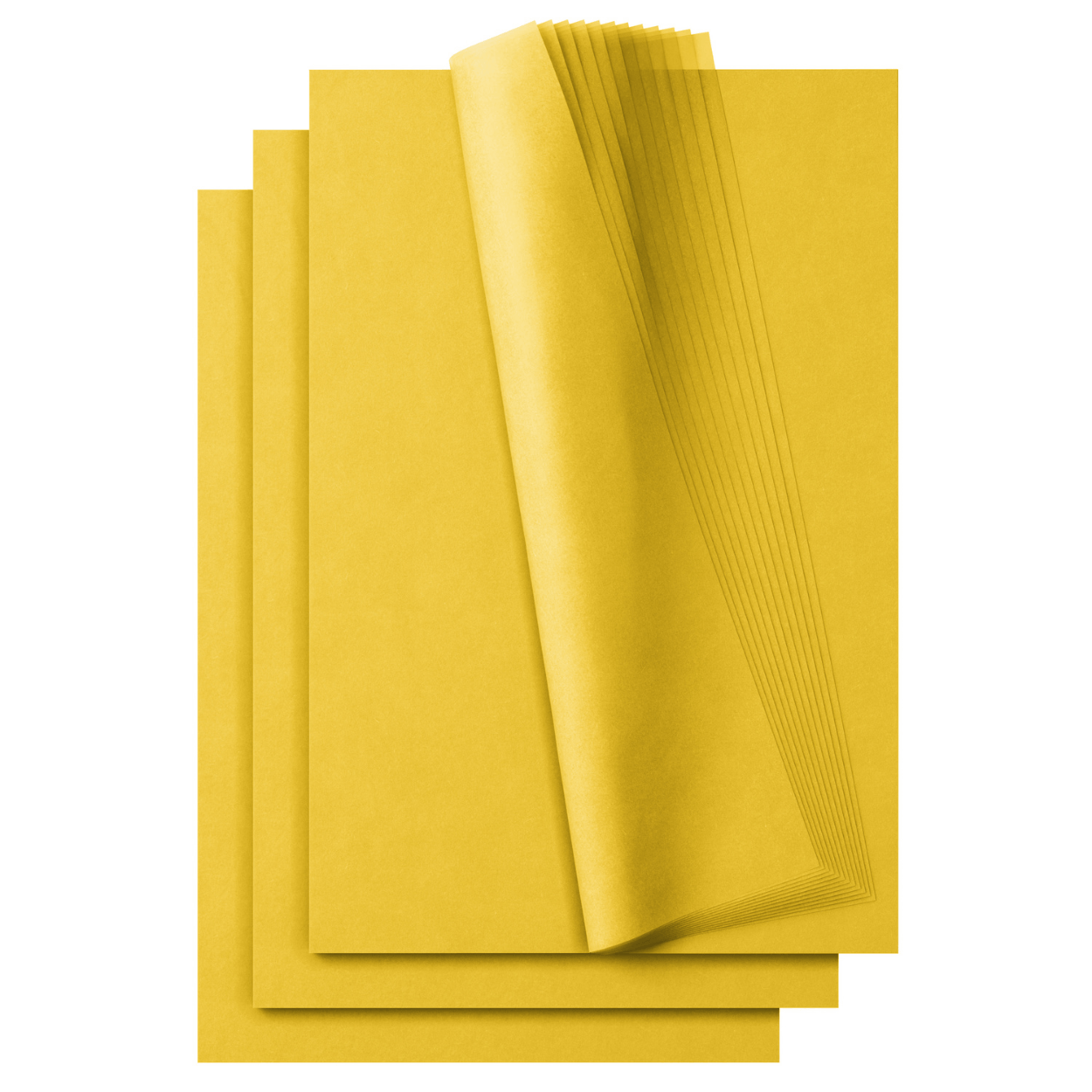 Case of Yellow Tissue Paper - 15x20