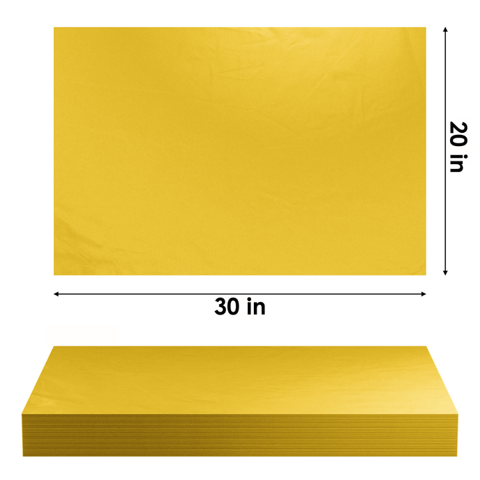 Yellow Tissue Paper - 20x30 - Giftique Wholesale